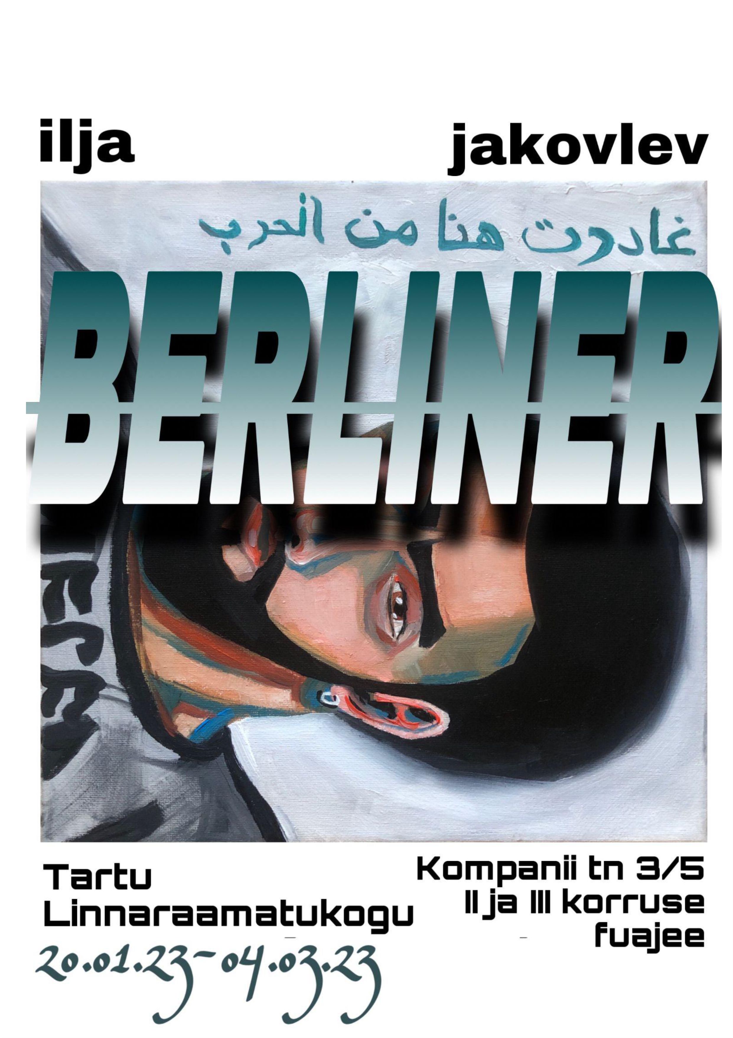 plakat näitusele Berliner Berliinlane